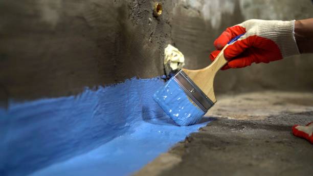 SJ Waterproofing Pros commercial waterproofing team near Atlantic Highlands, NJ